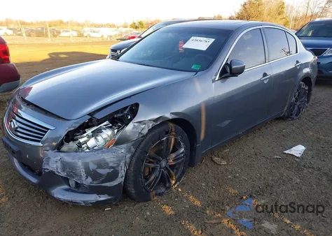 2010 Infiniti G37X from USA, damaged, VIN JN1CV6AR0AM450887